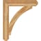 Ekena Millwork Thorton Craftsman Rough Sawn Bracket, Western Red Cedar, 6"W x 36"D x 42"H BKT06X36X42THR04RWR - alternate 3